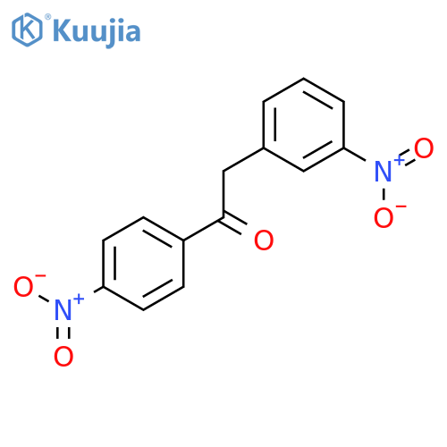 ETHANONE, 2-(3-NITROPHENYL)-1-(4-NITROPHENYL)- structure