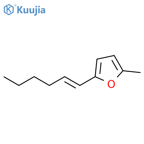 Furan, 2-(1E)-1-hexenyl-5-methyl- structure