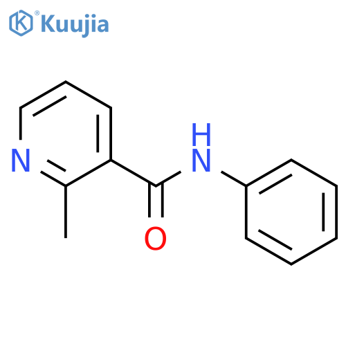 2-methyl-N-phenylpyridine-3-carboxamide structure