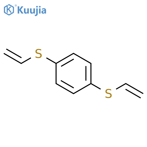 Benzene, 1,4-bis(ethenylthio)- structure