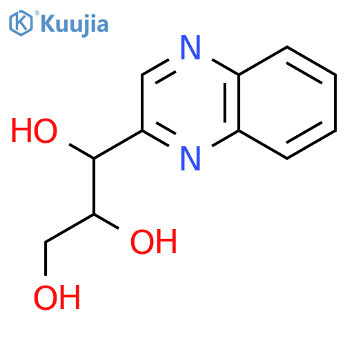 1,2,3-PROPANETRIOL, 1-(2-QUINOXALINYL)- structure
