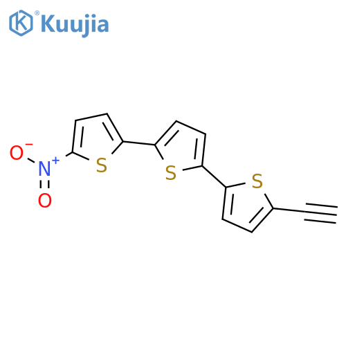 2,2':5',2''-TERTHIOPHENE, 5-ETHYNYL-5''-NITRO- structure