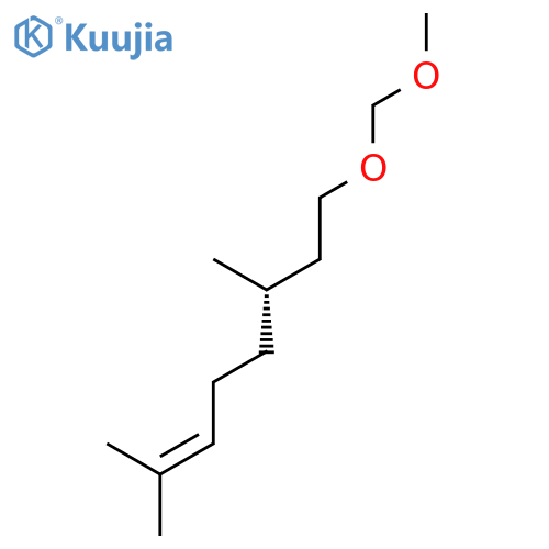 2-Octene, 8-(methoxymethoxy)-2,6-dimethyl-, (6S)- structure