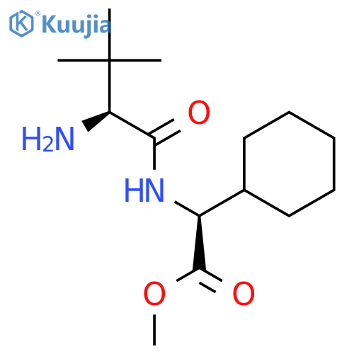 GLYCINE, 3-METHYL-L-VALYL-2-CYCLOHEXYL-, METHYL ESTER, (2S)- structure