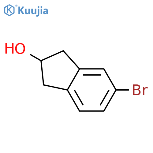 5-bromo-2,3-dihydro-1H-inden-2-ol structure