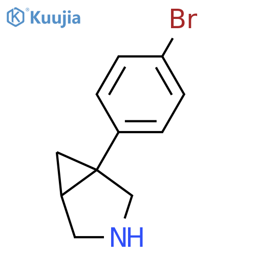 1-(4-bromophenyl)-3-azabicyclo[3.1.0]hexane structure