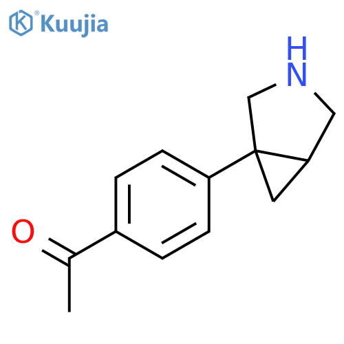 ETHANONE, 1-[4-(3-AZABICYCLO[3.1.0]HEX-1-YL)PHENYL]- structure