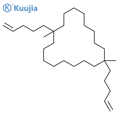 CYCLOOCTADECANE, 1,10-DIMETHYL-1,10-DI-4-PENTENYL- structure