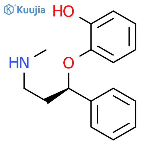 Phenol, 2-[(1R)-3-(methylamino)-1-phenylpropoxy]- structure