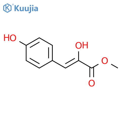 2-PROPENOIC ACID, 2-HYDROXY-3-(4-HYDROXYPHENYL)-, METHYL ESTER structure