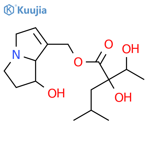 2,3,5,7a-Tetrahydro-1-hydroxy-1H-pyrrolizine-7-methanol; (7S,8R)-form, 9-O-[2S-Hydroxy-2-(1S-hydroxyethyl)-4-methylpentanoyl] structure