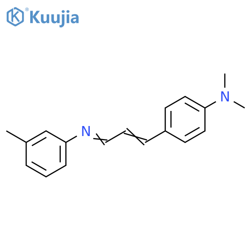 Benzenamine, 3-methyl-N-[3-(4-methylphenyl)-2-propenylidene]- structure