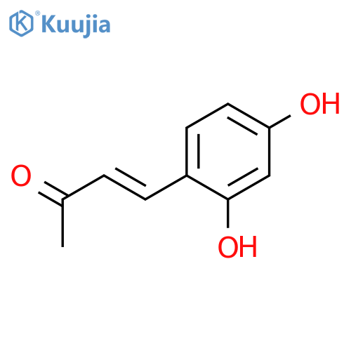4-(2,4-dihydroxyphenyl)but-3-en-2-one structure