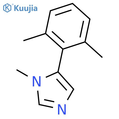 1H-IMIDAZOLE, 5-(2,6-DIMETHYLPHENYL)-1-METHYL- structure
