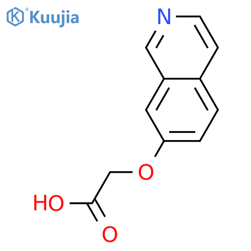 2-(Isoquinolin-7-yloxy)acetic acid structure