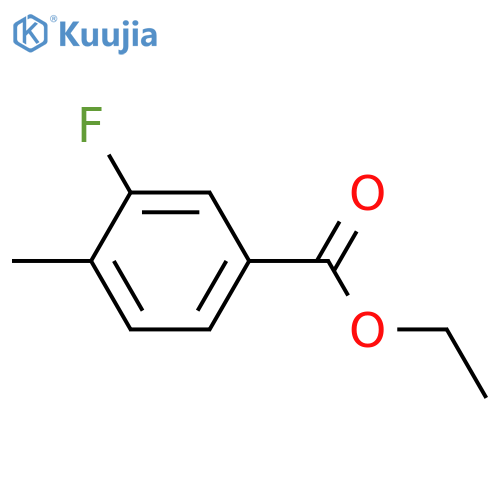 Ethyl 3-fluoro-4-methylbenzoate structure