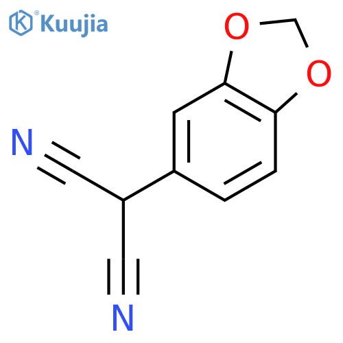 PROPANEDINITRILE, 1,3-BENZODIOXOL-5-YL- structure