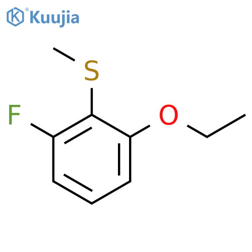 1-Ethoxy-3-fluoro-2-(methylthio)benzene structure