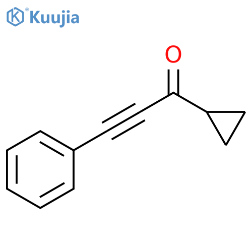 2-Propyn-1-one, 1-cyclopropyl-3-phenyl- structure