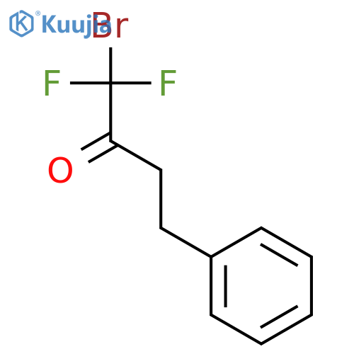 1-Bromo-1,1-difluoro-4-phenylbutan-2-one structure