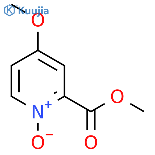 Methyl 4-methoxypyridine-2-carboxylate 1-oxide structure
