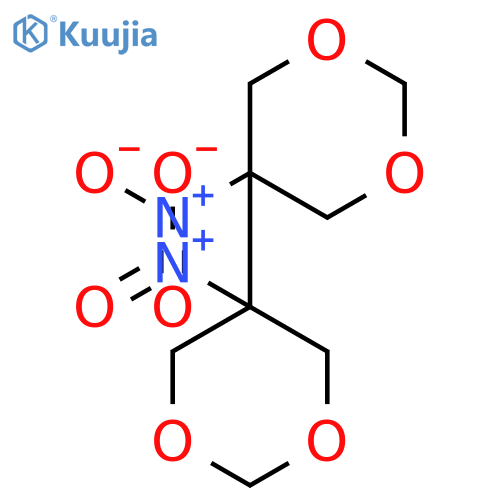 5,5'-Bi-1,3-dioxane, 5,5'-dinitro- structure