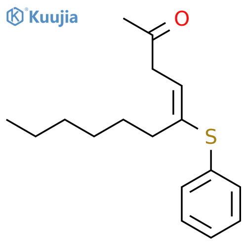 4-UNDECEN-2-ONE, 5-(PHENYLTHIO)-, (Z)- structure