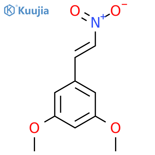 1,3-dimethoxy-5-(E)-2-nitroethenylbenzene structure