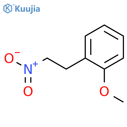 Benzene, 1-methoxy-2-(2-nitroethyl)- structure