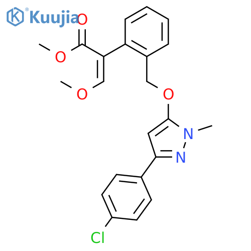 Pyraoxystrobin structure