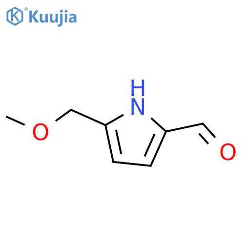 5-(methoxymethyl)-1H-pyrrole-2-carbaldehyde structure