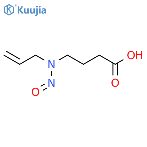 3-Carboxypropyl-(2-propenyl)nitrosamine structure
