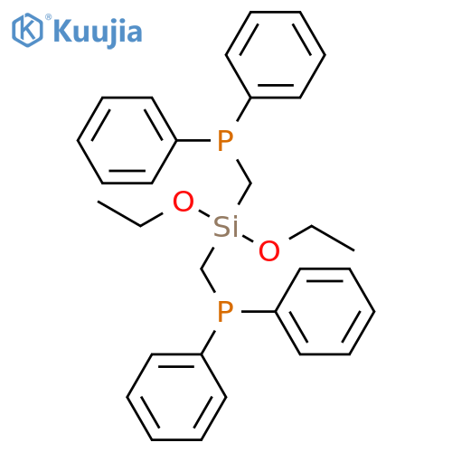 PHOSPHINE, [(DIETHOXYSILYLENE)BIS(METHYLENE)]BIS[DIPHENYL- structure