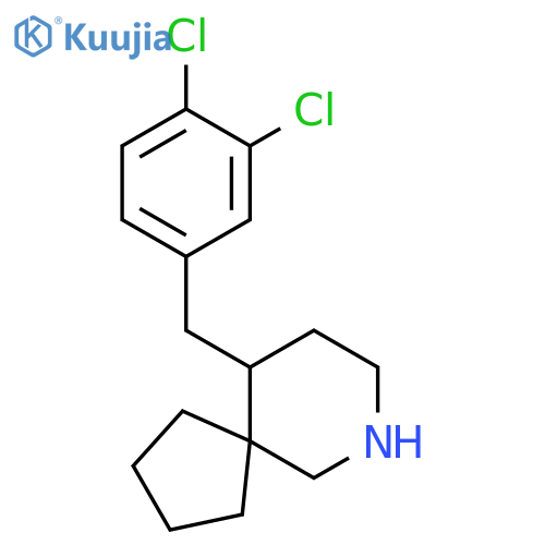 7-AZASPIRO[4.5]DECANE, 10-[(3,4-DICHLOROPHENYL)METHYL]- structure