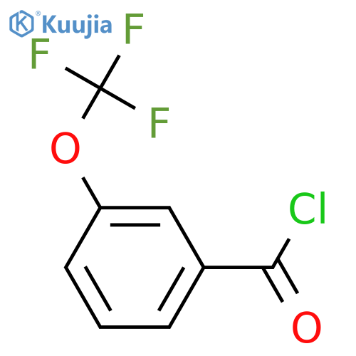 3-(Trifluoromethoxy)benzoyl chloride structure