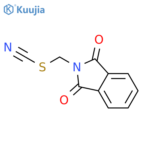 THIOCYANIC ACID, (1,3-DIHYDRO-1,3-DIOXO-2H-ISOINDOL-2-YL)METHYL ESTER structure