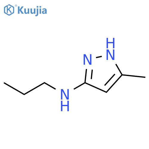 1H-Pyrazol-3-amine, 5-methyl-N-propyl- structure