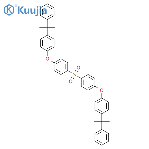 BENZENE, 1,1'-SULFONYLBIS[4-[4-(1-METHYL-1-PHENYLETHYL)PHENOXY]- structure