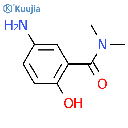 5-Amino-2-hydroxy-N,N-dimethylbenzamide structure