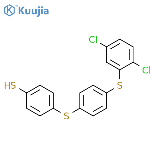 BENZENETHIOL, 4-[[4-[(2,5-DICHLOROPHENYL)THIO]PHENYL]THIO]- structure