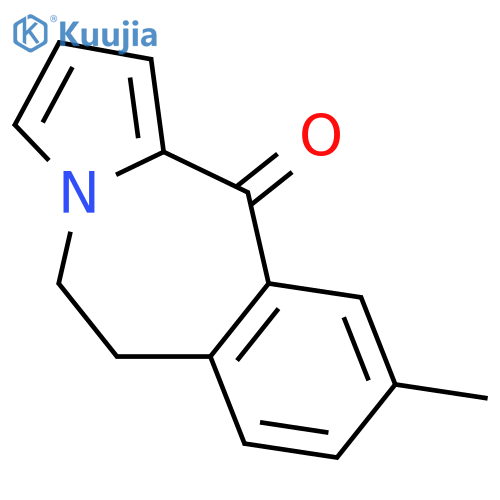 5,6-dihydro-9-methyl-11H-Pyrrolo[2,1-b][3]benzazepin-11-one structure