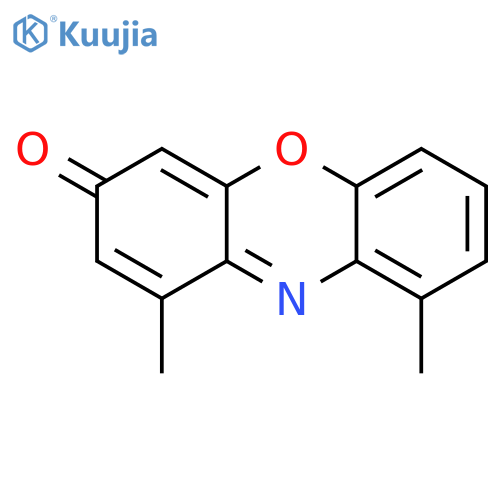3H-PHENOXAZIN-3-ONE, 1,9-DIMETHYL- structure