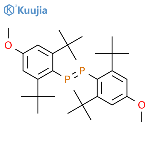 DIPHOSPHENE, BIS[2,6-BIS(1,1-DIMETHYLETHYL)-4-METHOXYPHENYL]- structure