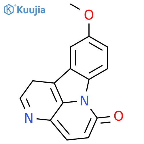 10-methoxy-6H-indolo[3,2,1-de][1,5]naphthyridin-6-one structure