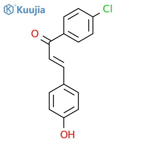 2-Propen-1-one,1-(4-chlorophenyl)-3-(4-hydroxyphenyl)- structure