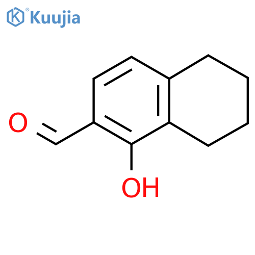 1-Hydroxy-5,6,7,8-tetrahydronaphthalene-2-carbaldehyde structure