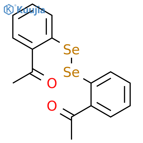 ETHANONE, 1,1'-(DISELENODI-2,1-PHENYLENE)BIS- structure