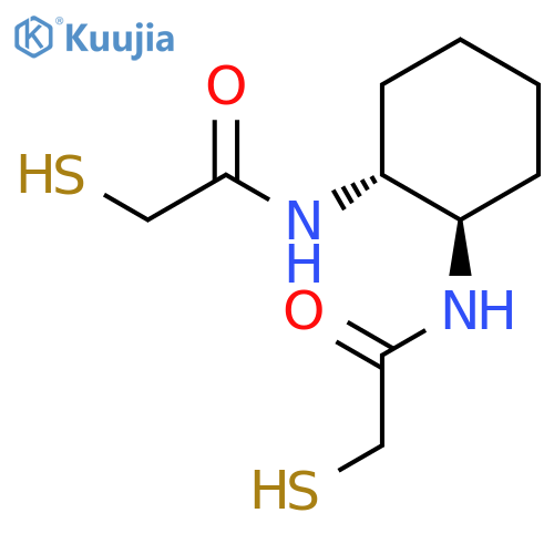 Acetamide, N,N'-(1R,2R)-1,2-cyclohexanediylbis[2-mercapto- structure