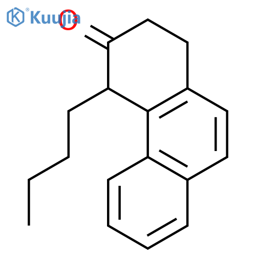 3(2H)-Phenanthrenone, 4-butyl-1,4-dihydro- structure