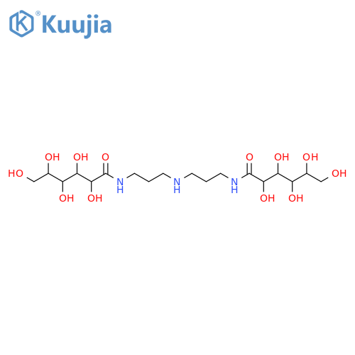 N,N-Iminobis(trimethylene)bis-D-gluconamide structure